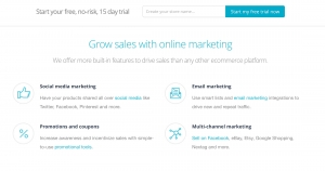 Grow sales with online commerce marketing Webmatic Free trial - quick and easy to access