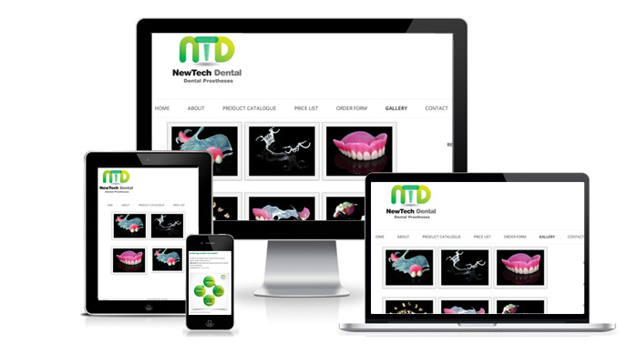 New tech Dental responsive design website by Webmatic