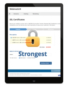 SSL Certificates Secure your website or server with a 128/256 bit encryption Industry Standard SSL Certificate to conduct safe, secure e-commerce transactions over the Internet and, most importantly, to secure your customers' information.