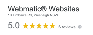 Webmatic Websites 5-Star Google Reviews